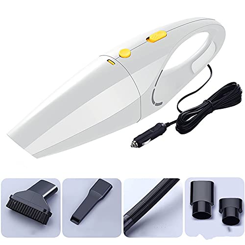 linyeshangmao Auto Stofzuiger, High-Power Household Car Dual-Use Krachtige Mini Vacuümreiniger, Draadloze Stofzuiger (Color : Black) - Image 4