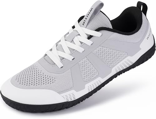 WHITIN Men’s Wide Width Barefoot Minimalist Shoes Zero...