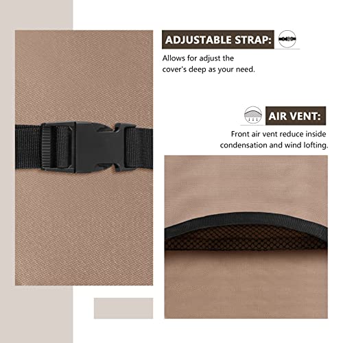 image for ULTCOVER Waterproof Prep Table Cover for 52 Inch Keter Unity XL Portab