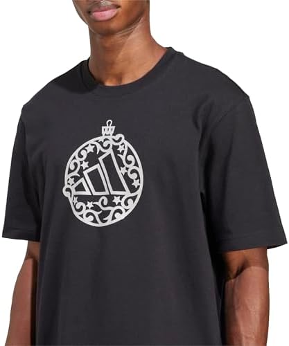 adidas M HOL MET T Erkek Grafik Baskılı Tişört (Kısa Kollu), M - Görsel 6