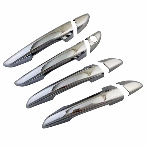 �Ԃ̃h�A�n���h���J�o�[ Compatible With Hyundai For Sonata 2015 2016 2017 2018 2019 �ԊO���h�A�n���h���J�o�[�����X�e�b�J�[�g�����X�^�C�����O�����ƌ݊���