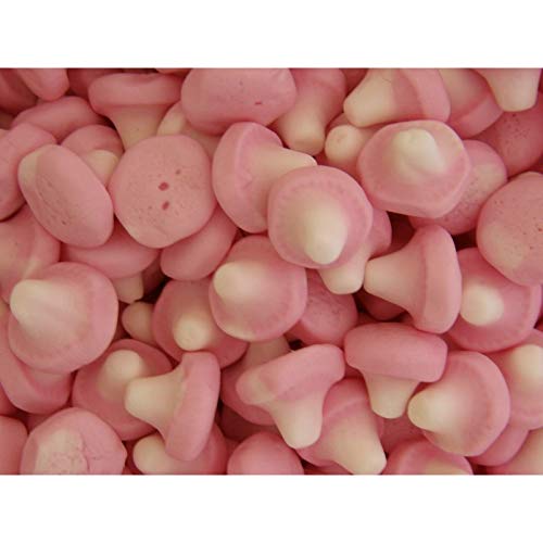 Foam Mushrooms 500g Share Bag by The Gourmet Sweet Company