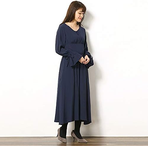 Amazon Co Jp マリークヮント Mary Quant ヴィンテージバックサテン ワンピース 1 ネイビー M 服 ファッション小物