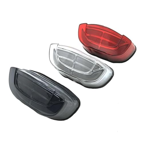 Clignotant LED moto résistant aux vibrations avec feu stop rouge intégré - 6