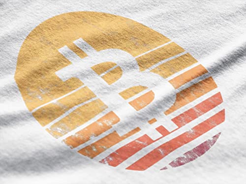 Men's Graphic T-Shirt Bitcoin Vintage Sunset BTC HODL Crypto Traders Eco-Friendly Limited Edition Short Sleeve - Image 6
