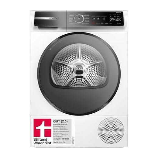 Bosch WQB245B40 Wärmepumpentrockner 9 kg