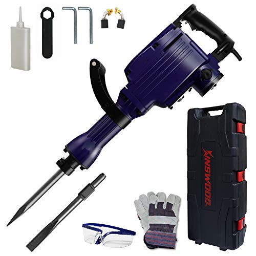 Kinswood Heavy Duty 14A Electric Demoliton Jack Hammer Concrete Breaker