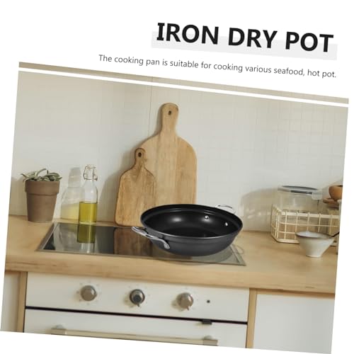 Wok para cocinar COLLBATH resistente al calor con mango miniatura 4