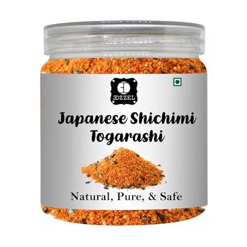 EDZZEL Natural Japanese Shichimi Togarashi 14.10 OZ / 400 GM | Pack Of 1 Box