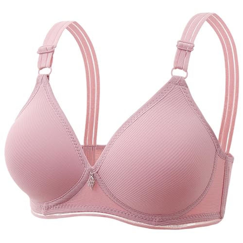 Soutien-gorge fin respirant et sans armature rose gold pour un galbe naturel