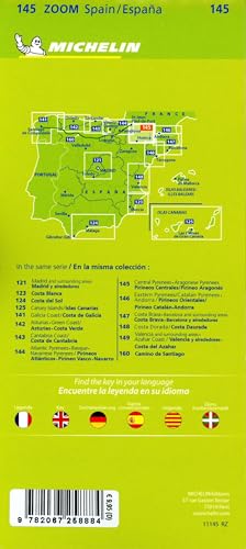Michelin Hochpyrenäen: Straßen- und Tourismuskarte 1:150.000; Auflage 2023 (MICHELIN Zoomkarten)