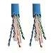 Tripp Lite Cat6 Gigabit Bulk Solid PVC Cable Blue, 1000-ft.(N222-01K-BL)