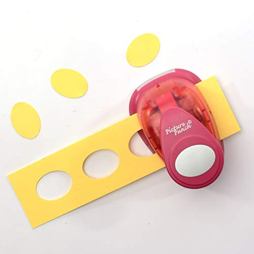 Vaessen Creative Craft Paper Punch Oval Motive Puncher, Multi-Colour, Medium #TOP5