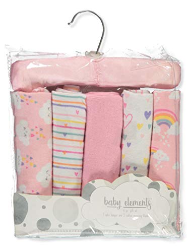 Baby Elements 6-Piece Receiving Blankets Gift Set - Assorted, one Size