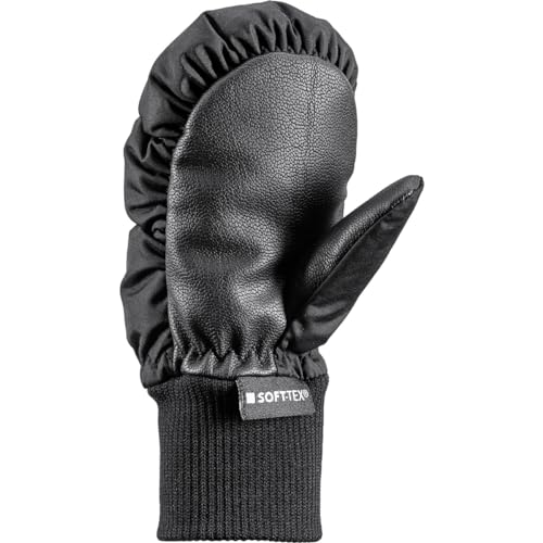 LEKI HS Little Eskimo Mitt Short Noir moufles de ski imperméables pour enfants - 2