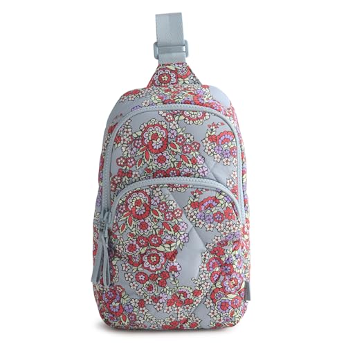 Image of Featherweight Lorman Sling Backpack, Paisley Bouquet, One Size