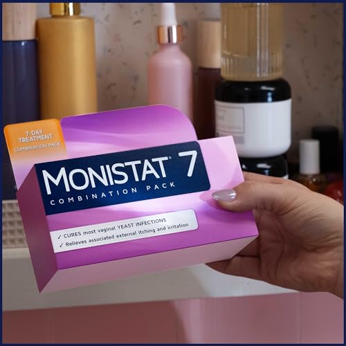 monistat 7 day yeast infection treatment for women 7 miconazole cream applications with disposable applicators amp external monistat anti-itch cream bundle
