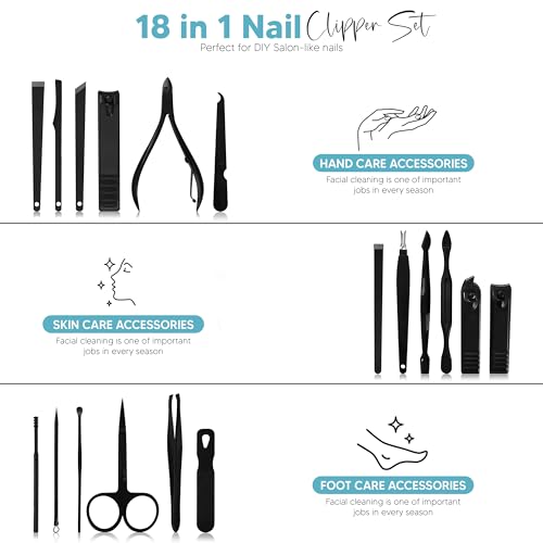 Image of Utopia Care Manicure Set Professional Nail Clippers Kit