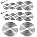 Dremel Cutting Discs for Rotary Tool, 10pcs Diamond Cutting Wheels HSS Disc Drill Blades, Mini Circular Saw Blades for Wood Plastic Metal Cutting
