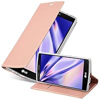 Cadorabo Custodia Libro Per LG X Power, Classy Oro Rosa, Con Vani Porta Carte E Banconote, Funzione Stand, Chiusura Magnetica - Cover Portafoglio Protettiva - 2