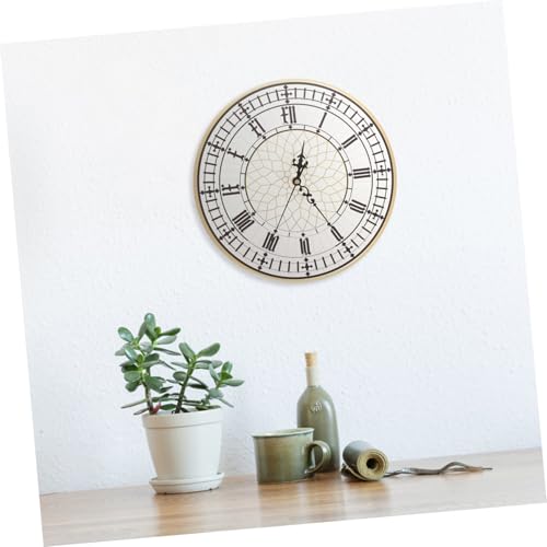 Horloge murale Big Ben en PU au design vintage et finitions soignées