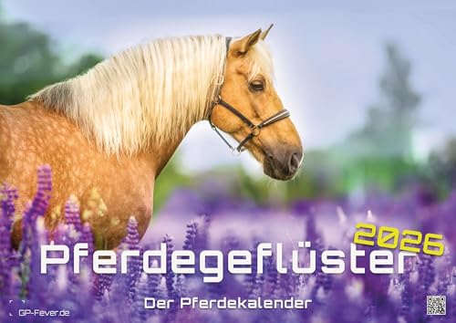 Pferdekalender 2026 - Pferdegeflüster - Premium Wandkalender im Format DIN A3 (ca. 42 cm x 30 cm) mit eindrucksvollen Pferde-Motiven