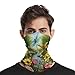 ZGHQHCDRH Dragonfly Garden Spring Neck Gaiter Personalized Soft Windproof Face Cover Cozy Winter Neck Warmer Gator Scarf Multipurpose Fashion Breathable Bandana Face Mask Scarf for Adult