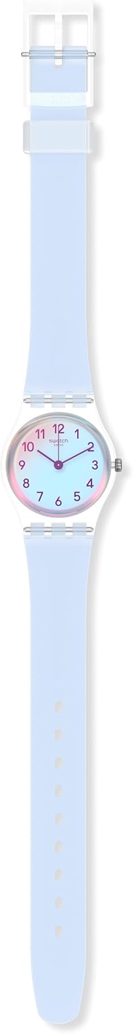 Swatch Lady Women's Watch Casual Polymer Blue Quartz Waterproof Casual Blue