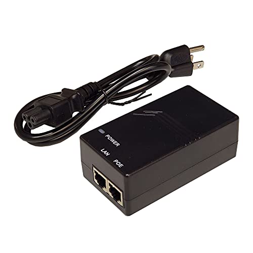 Tycon Power Systems TP-POE-24-12W Passive PoE Inserter 24V 12W 10/100MB