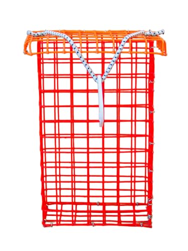 OceanBuilt 1" Chum Box Caja para Cebo Pesca 12" x 7" x 4" Malla PVC Plateada miniatura 4