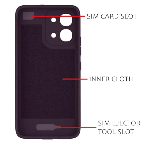Image of Back Cover for Oppo F31 5G | MagFit Ring Design (Non-Magnetic) | Shockproof Protection | Anti-Slip Grip | Raised Camera Edges | Slim Protective Case for Oppo F31 5G / A6 Pro 5G / 4G (Purple)