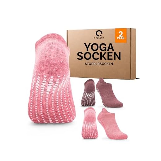 ATA Yoga Socken für Damen, 3 Parre rutschfeste Stoppersocken ABS Socken für Yoga, Pilates, Barre, Tanz, Ballett, Kampfsport, Trampolin, Fitness, Krankenhaus, Antirutschsocken, 37-42 4 Occulto Yoga SOCKEN für Damen und Herren mit NOPPEN (2-4 Paar), YOGASOCKEN, STOPPERSOCKEN Damen Herren, ANTIRUTSCHSOCKEN Pilates, Yoga 35-38 2 Paare | Pink-Rot