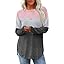 Color Block(grey-pink) Color Block(grey-pink)