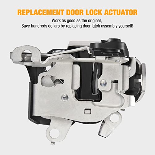 Image of SYERAL Door Lock Actuator Front Right Passenger Side Door Latch Compatible with Ford Excursion F-150, F-250 F-350 Super Duty, Compatible with Lincoln Mark LT 6C3Z-2521812-A