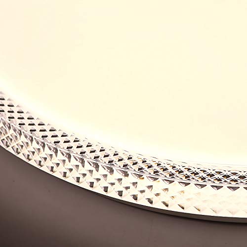 Éclairage intérieur moderne avec plafonnier LED encastré 36W à intensité variable 6000K - 6
