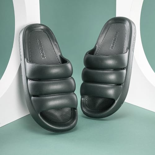 Image of Red Tape Casual Sliders for Women | Refined Round-Toe Shape with a Relaxing Slip-On Support | BLACK | 3 UK