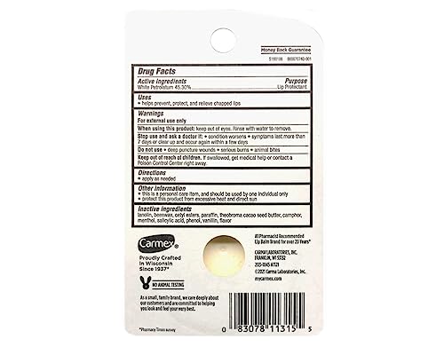 Carmex The Original Lip Balm, .25oz