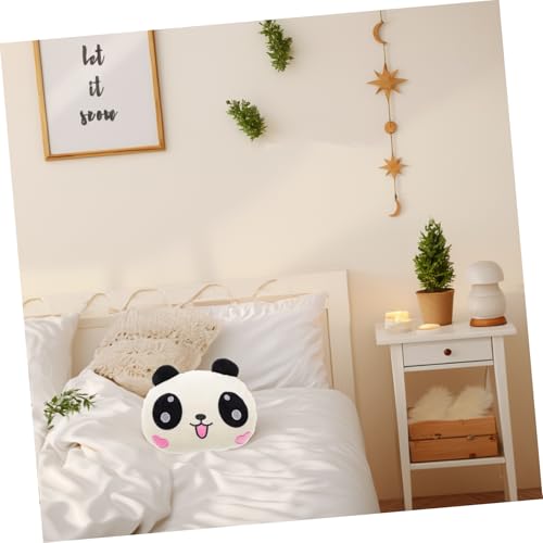 Almohada para reposacabezas de auto con diseño panda miniatura 4