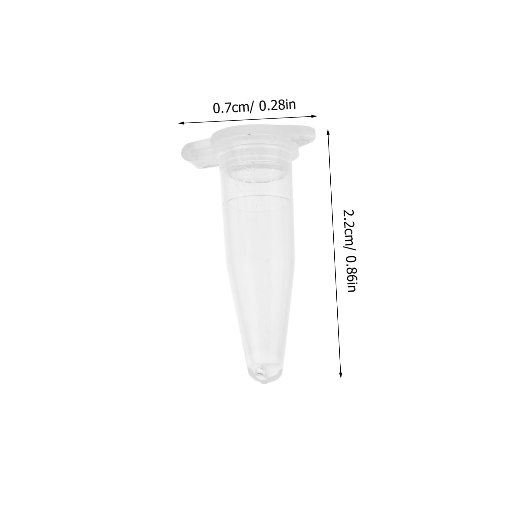 2.0ml Micro Centrifuge Tube with Attached Snap Cap, Aquamarine, Karter Scientific 21B1 (Pack 1000)