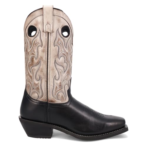 Image of Laredo Black Westgate Men's Leather Western Boots 70004