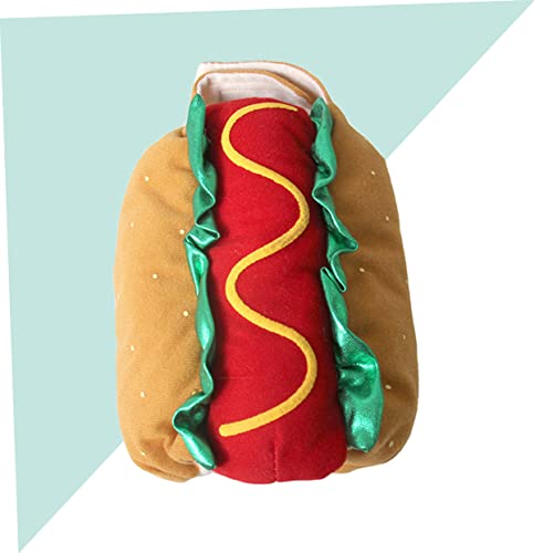 Disfraz de perro Alasum Hot dog XXS miniatura 2
