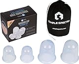 Cupping Therapy Massage Sets - Silicone Vacuum Suction Cups for Joint & Muscle Pain Relief - Best Chinese Cup Set for Anti Cellulite, Trigger Point, Deep Tissue Myofascial Release with Travel Bag