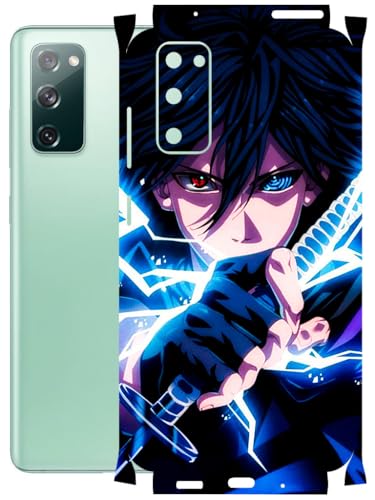 Image of AtOdds - Full Body Back Screen Guard Protector Film - Lamination Wrap Skin Sticker Compatible with Samsung Galaxy S20 FE | Scratchproof Matte Finish (Anime 42)