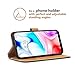 Hianjoo Funda Compatible con Xiaomi Redmi 8, Suave PU Cuero Carcasa con...