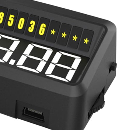 Temperatura del Coche Bajo Control con la Pantalla Frontal HUD y Proyector OBD2 6