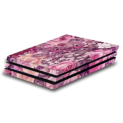 Skin Vinyle PS4 Pro Anti-Rayures LebensArt Papillon Couverture Autocollante Console