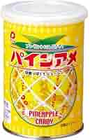 アソート缶とパインアメ缶 2025大阪・関西万博】「ミャクミャク パインアメ 丸缶」 | 株式