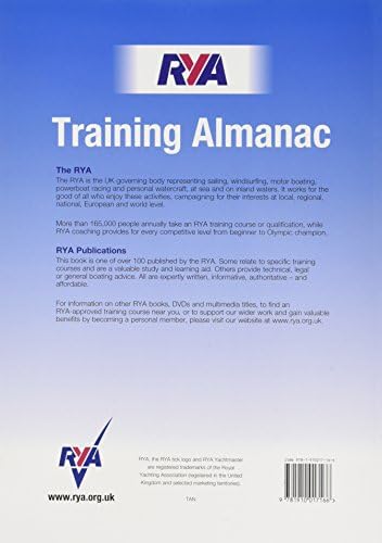 RYA Training Almanac - Northern