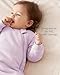 PurComfy Supersoft Long Sleeve Sleep Sack 1.0 TOG, Premium Baby Sleeping Bag 2-Way Zipper Sleep Sack with Sleeves 3-6 Month, Blush