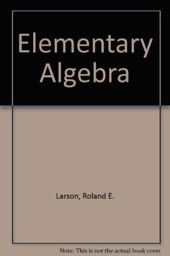 Elementary Algebra